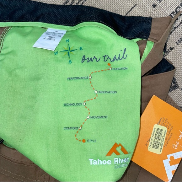 Tahoe River Outfitters NWT! Our Trail Light Weight Brown Pant Size 38 - Picture 11 of 13